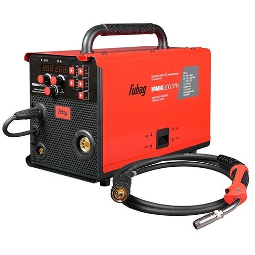 Fubag Сварочное оборудование Инверторы Сварочный полуавтомат инвертор IRMIG 208 SYN PLUS 31447 Горелка FB 250 3m FB 250 Ergo 3m 38443 314471 4026000₽