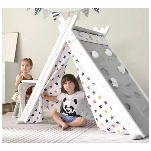 Игровой домик-палатка, развивающий комплекс для детей, набор столик и стул