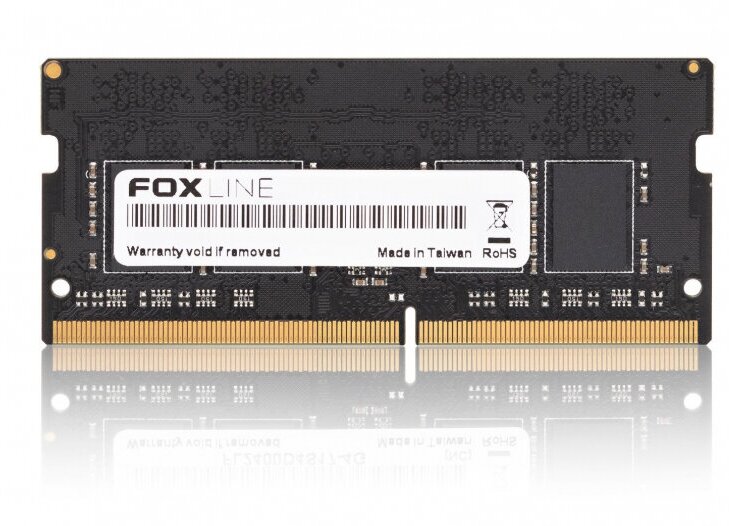 Оперативная память Foxline 2 ГБ DDR3 1600 МГц SODIMM CL11 FL1600D3S11-2G