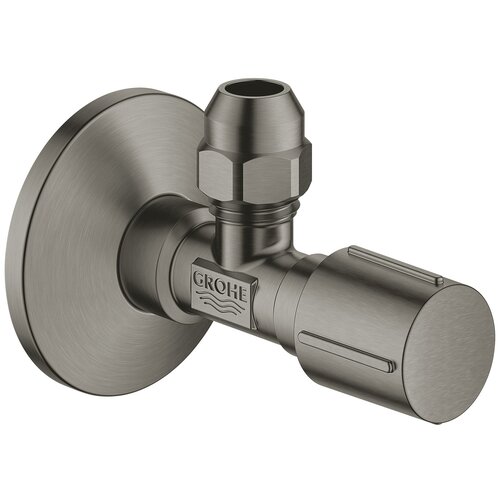 Grohe 22039AL0 Вентиль угловой 1/2″-3/8″ для подключения смесителей, темный графит, матовый