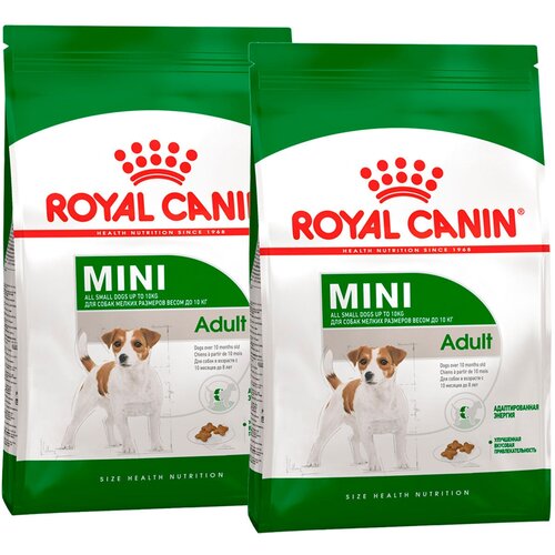 Сухой корм ROYAL CANIN MINI ADULT для взрослых собак маленьких пород (8 + 8 кг)