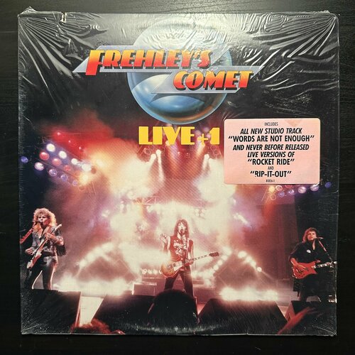 Виниловая пластинка Frehley's Comet Live + 1 (США 1988г.)