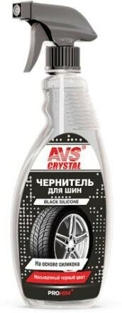 Чернитель шин BLACK SILICONE (триггер 500 мл) AVS AVK-600