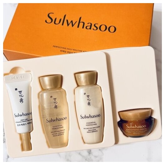 Sulwhasoo Антивозрастной набор (миниатюр) Perfecting Daily Routine kit ( 4 items )