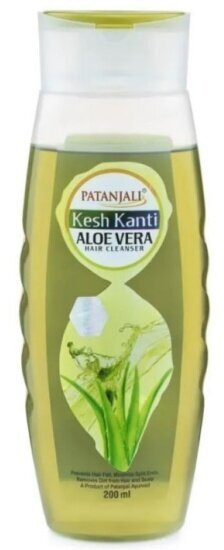 Шампунь для волос Patanjali Kesh Kanti с алоэ вера, 200 мл