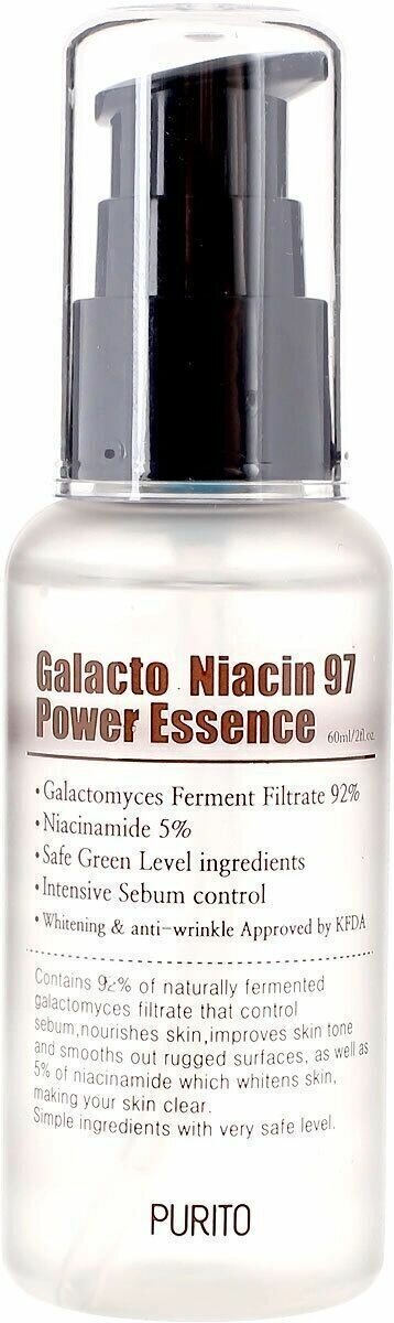Purito Обновляющая активная эссенция с ниацинамидом Galacto Niacin 97 Power Essence