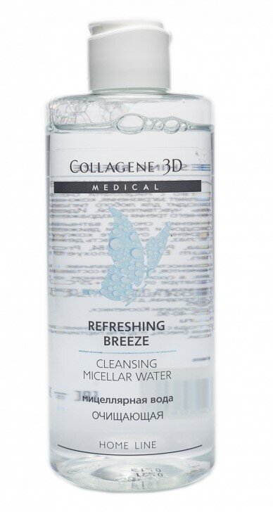 Мицеллярная вода Medical Collagene 3D Refreshing Breeze очищающая, 250мл
