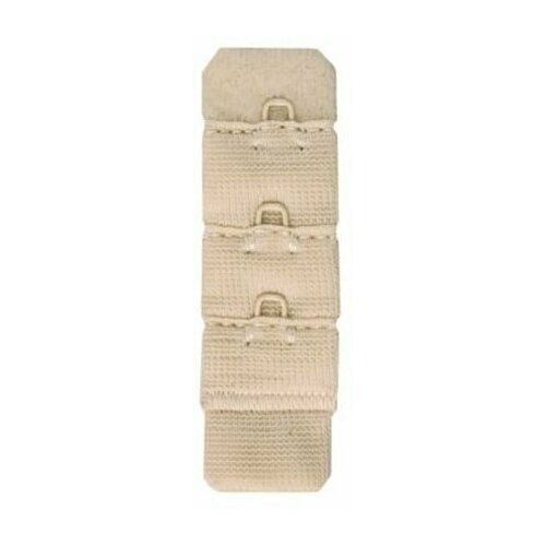 Удлинитель для бюстгальтера с рядом в один крючок, бежевый