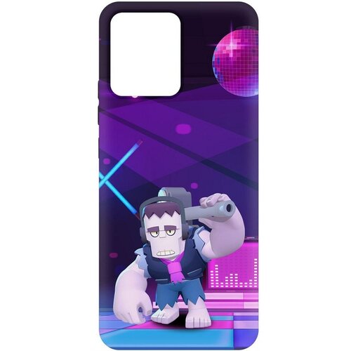 Чехол-накладка Krutoff Soft Case Brawl Stars - Фрэнк для Realme Narzo 50i Prime черный чехол накладка krutoff soft case brawl stars болотный джин для realme narzo 50i prime черный