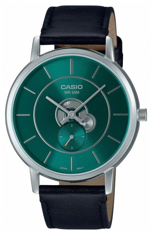 Наручные часы CASIO Collection Наручные часы Casio Collection MTP-B130L-3A, черный, серебряный