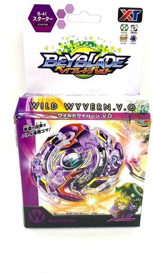 Волчок Бейблэйд вилд вайлерн Wild Wyver V.O.