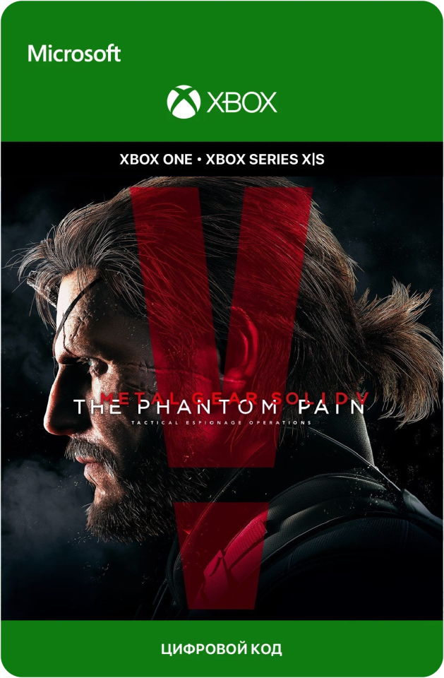 Игра METAL GEAR SOLID V: THE PHANTOM PAIN для Xbox One/Series X|S (Аргентина), русский перевод, электронный ключ