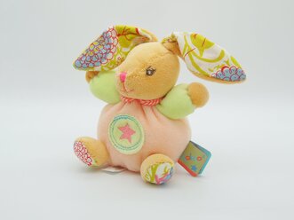 Мягкая игрушка Kaloo, Заяц розовый со звездочкой , 9 см ( 9629587 )