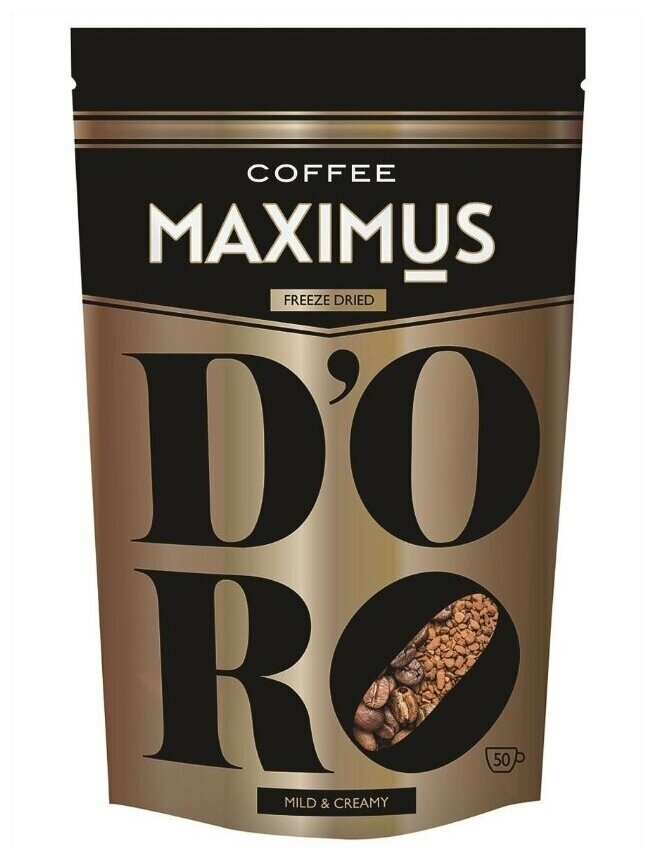 Кофе сублимированный D'ORO Maximus ( 2 шт по 70 г) - фотография № 2