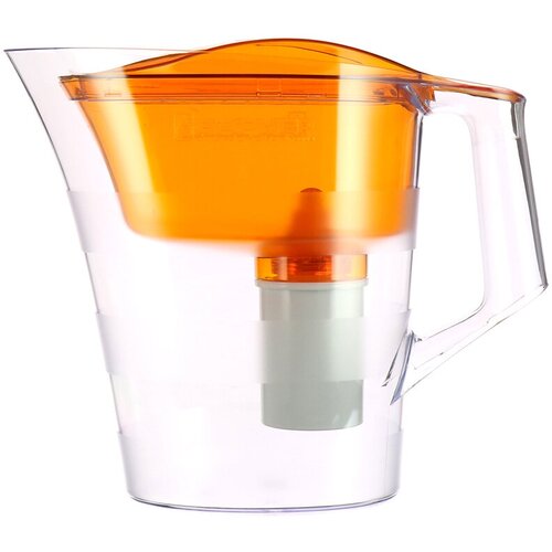 Фильтр-Кувшин Барьер (оранжевый) воронка 1,4л / кувшин 4л фильтр кувшин барьер 4л с бутылкой