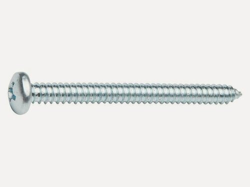 Изображение товара Шуруп 5.5х32 мм полусферическая головка, белый цинк, острый, DIN 7981 50 шт в зип-локе STARFIX SMZ2-50292-50