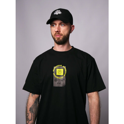 Футболка Supertzar, размер XXL, черный