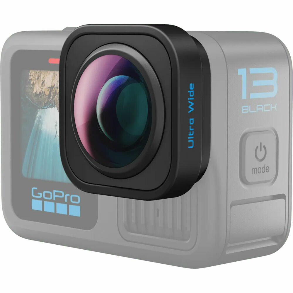Линза GoPro Ultra Wide Lens Mod для HERO13 Black - Официальный аксессуар GoPro(AEWAL-001) — фото 1