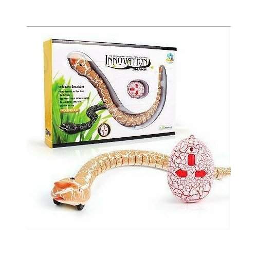 Интерактивная игрушка Гремучая Змея дистанционное управление оранжевая 1415₽