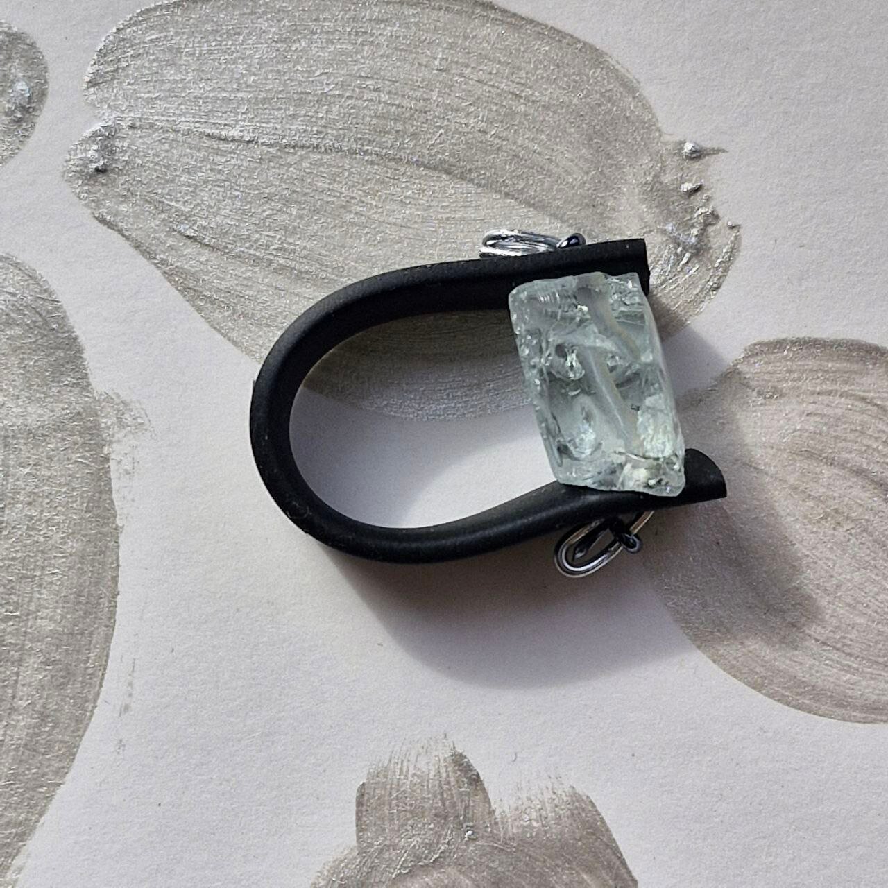 Кольцо наборное ЛЕТО JEWELRY голубой 