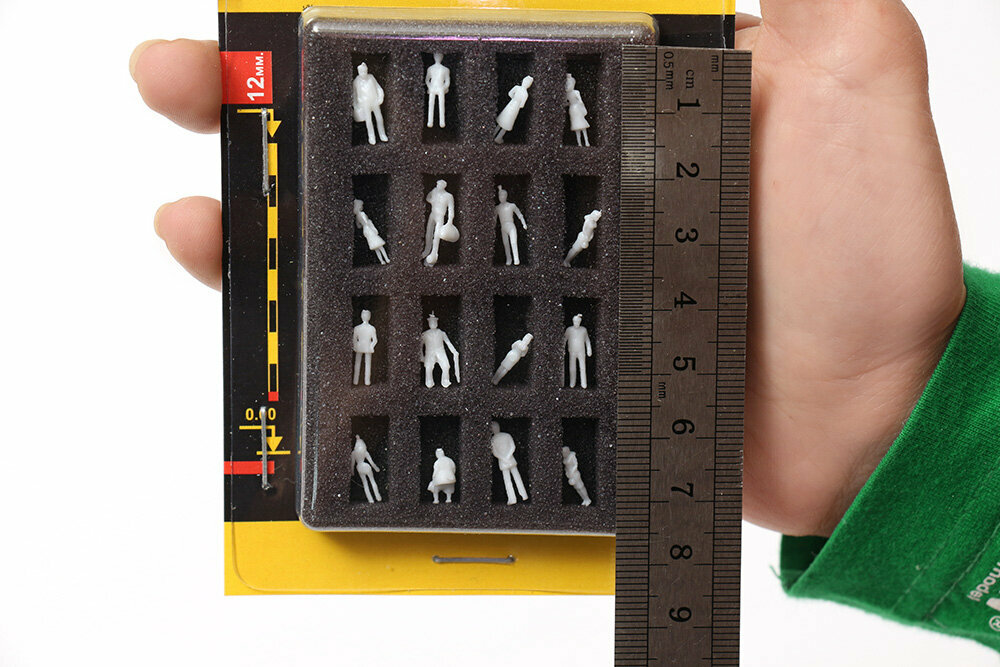 Фигурки людей для макета М (Набор 16 шт.)