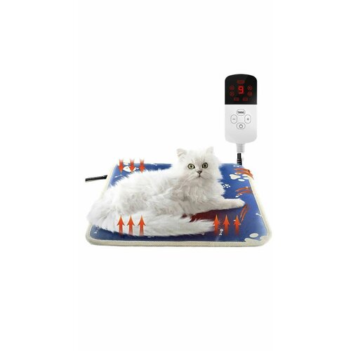 Коврик для животных с подогревом 45х70 см лежанка для собак грелка электрическая 2005₽