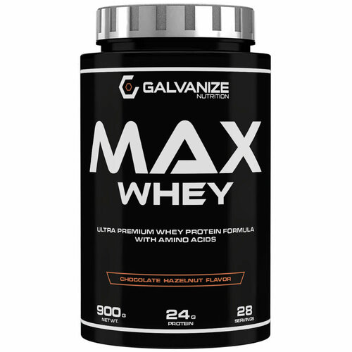 Galvanize Nutrition Max Whey - 900 грамм, шоколад-орех