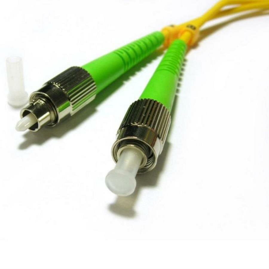 Патч-корд оптический (optic patch cord) FC/APC-FC/APC SM 9/125 одномодовый (simplex) 2 метра