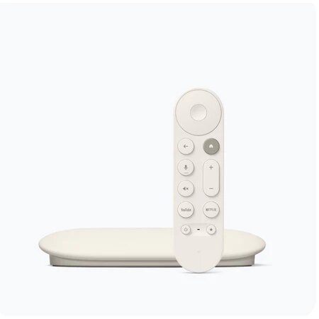 ТВ-приставка Google Streamer 4k Google TV, Белый — купить в