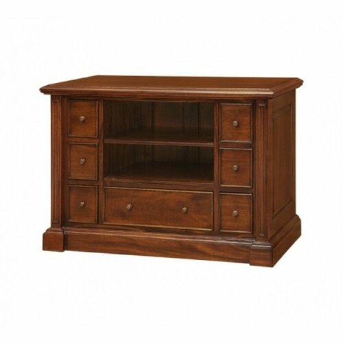 фото Тв тумба domkorleone из красного дерева (mahogany wood), цвет орех naa (светло-коричневый) дом корлеоне