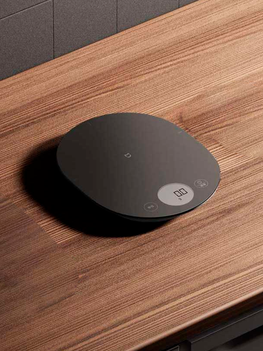 Картинки Высокоточные электронные кухонные весы Xiaomi Mijia, до 3 кг, диапазон 0,1 г, черные