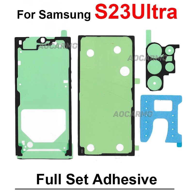 Клейкая наклейка для Samsung S23 Ultra, полный комплект