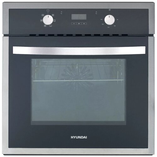 Духовой шкаф электрический Hyundai HEO 6642 IX серебристыйчерный 2400400₽