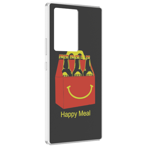 Чехол MyPads Happy Meal для ZTE Nubia Z40 Pro задняя-панель-накладка-бампер