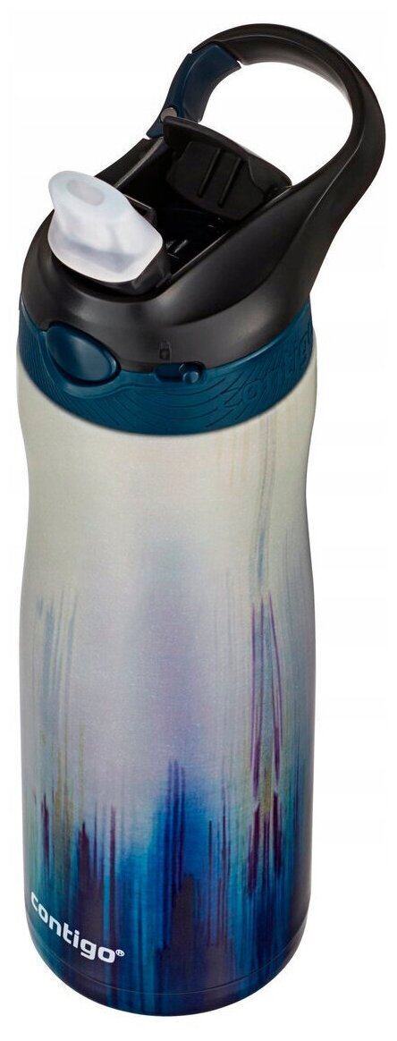 Термос-бутылка Contigo Ashland Couture Chill 0.59л. белыйсиний 2127678