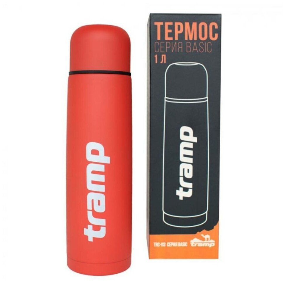 Термос TRAMP 1 л Basic TRC-113 красный