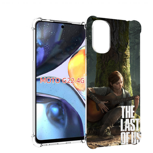 Чехол MyPads The Last of Us Part II для Motorola Moto G22 4G задняя-панель-накладка-бампер чехол mypads the last of us part ii для infinix hot 20 4g задняя панель накладка бампер