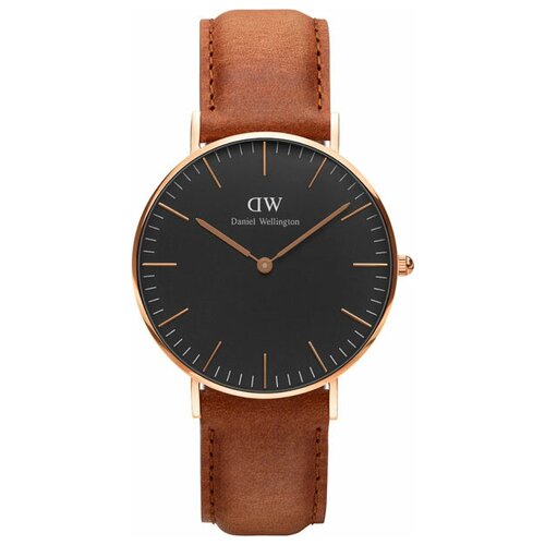 Наручные часы Daniel Wellington Classic Black, золотой, черный