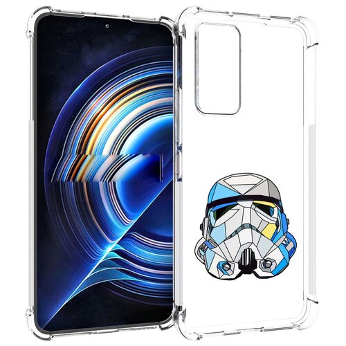 Чехол MyPads star wars дарт вейдер для Tecno Camon 19 Neo задняя-панель-накладка-бампер