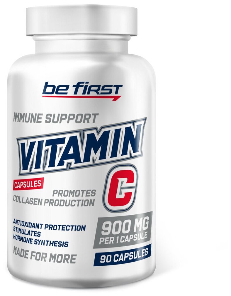 Витамин C Be First Vitamin C (витамин С) 90 капсул