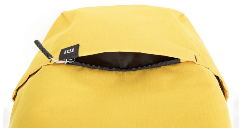Рюкзак Xiaomi, школьный рюкзак, рюкзак объмом 10л, рюкзак желтого цвета