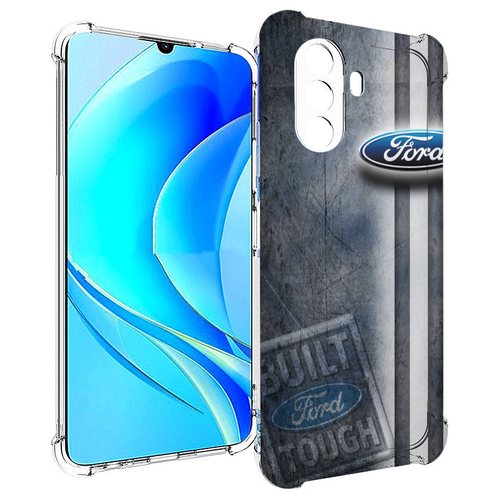 Чехол MyPads ford форд 2 для Huawei Nova Y70 / Nova Y70 Plus (MGA-LX9N) / Huawei Enjoy 50 задняя-панель-накладка-бампер