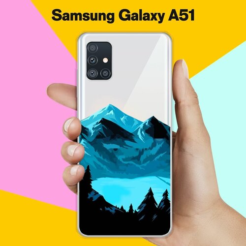 Силиконовый чехол Горы и озеро на Samsung Galaxy A51 силиконовый чехол горы и озеро на samsung galaxy a10