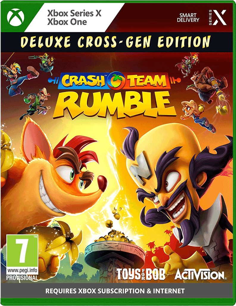 Crash Team Rumble Deluxe Cross-Gen Edition [Xbox One/Series X английская версия]