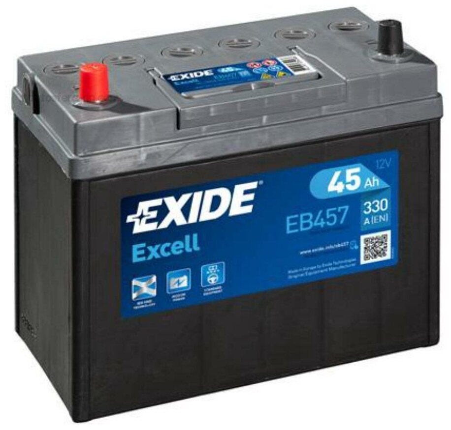 Аккумулятоpная Батаpея Exide EXIDE арт. EB457