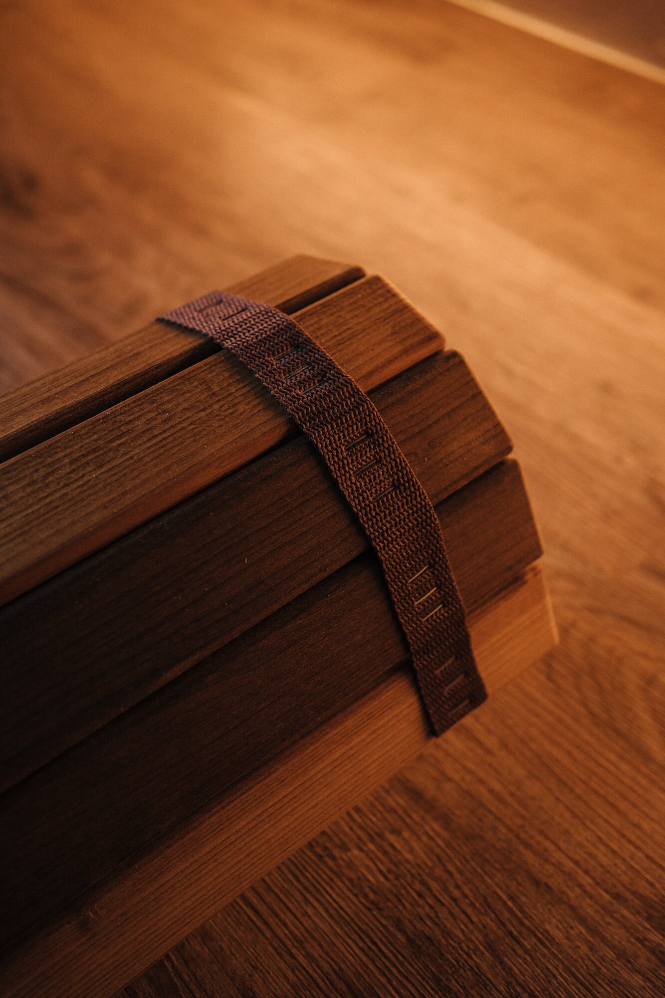 Коврик - сидушка для бани и сауны деревянная - фотография № 5