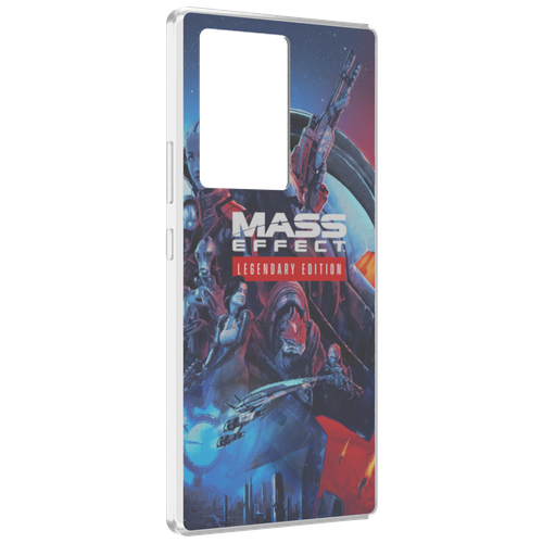 Чехол MyPads Mass Effect Legendary Edition для ZTE Nubia Z40 Pro задняя-панель-накладка-бампер