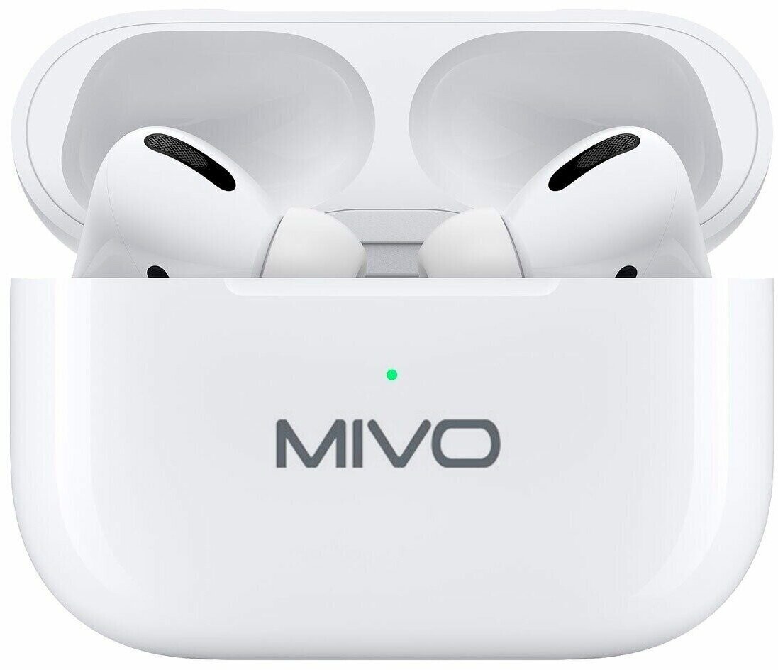 Наушники беспроводные Bluetooth 5.1/сенсорное управление, IOS, Android, Siri /наушники tws Mivo MT-10