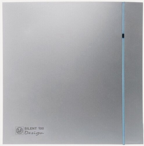 Изображение товара Вентилятор вытяжной Soler&palau Soler & Palau SILENT-100 CZ SILVER DESIGN