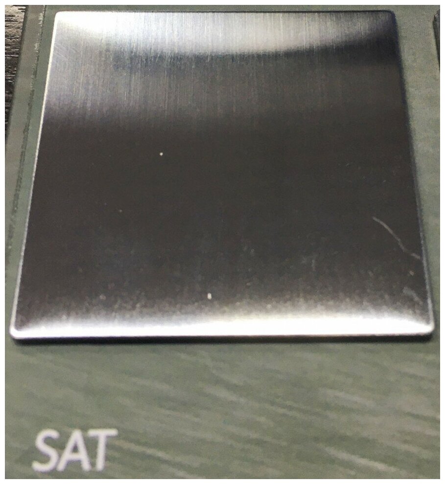 Мойка для кухни врезная нержавеющая сталь PURE 70 KMB-90 565X525 в комплекте с сифоном. Цвет серый металлик - фотография № 3